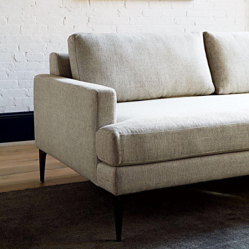 Andes 3Piece Corner Chaise Sofa west elm United Kingdom